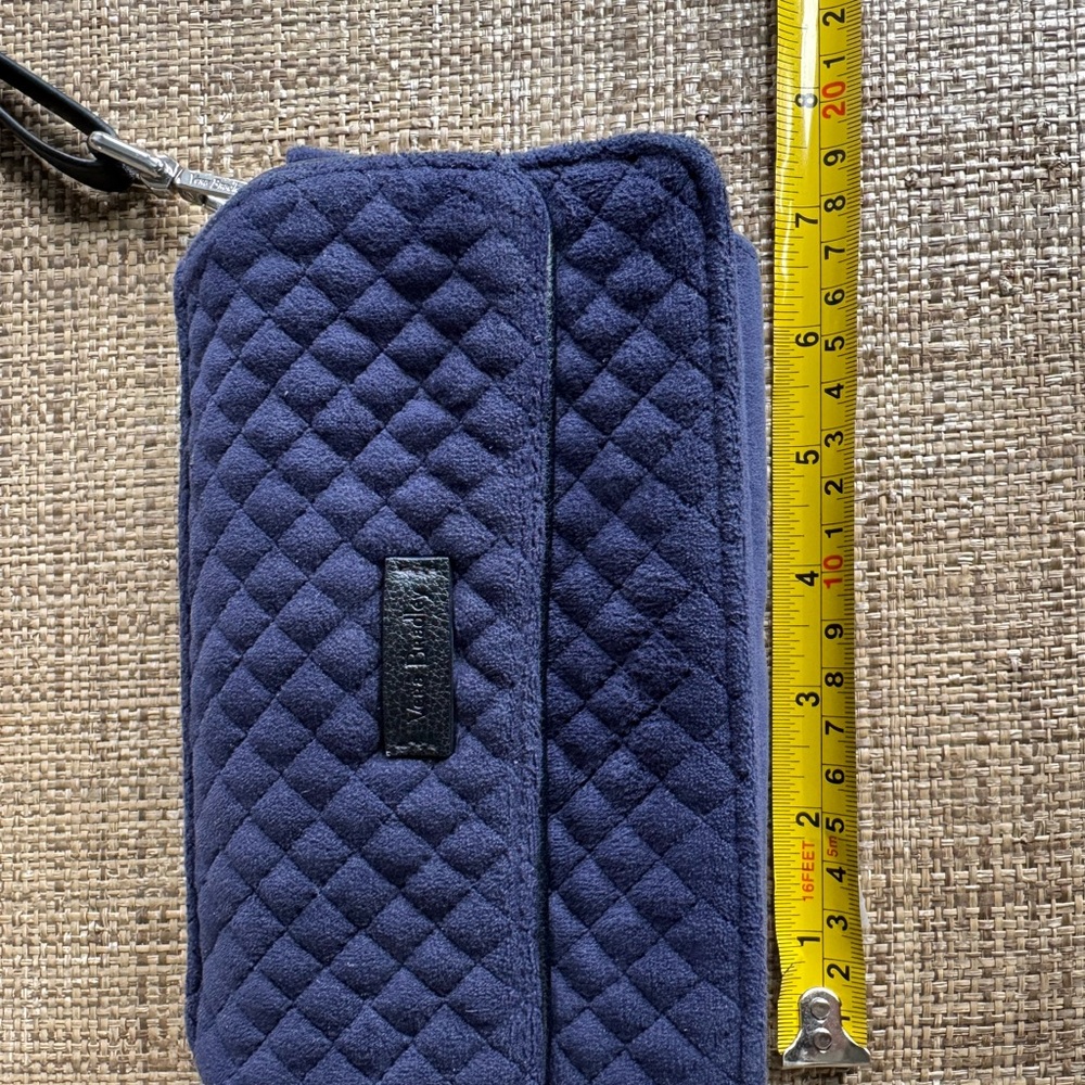 Vera Bradley Navy Quilted Crossbody Bag - Picture 7 of 16